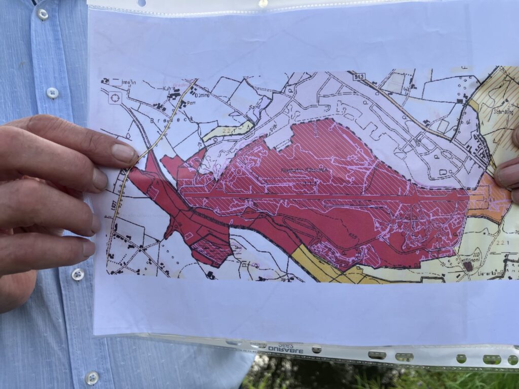 ROT gehört der BIMA und schließt die Ems ein